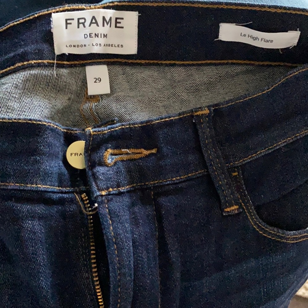 Frame denim Le high flare jeans